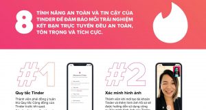 Giữ an toàn cùng các tính năng trên Tinder khi xây dựng những kết nối mới