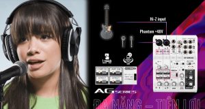 Làm Podcast Chuyên Nghiệp – Dễ Dàng với Mixer AG của Yamaha