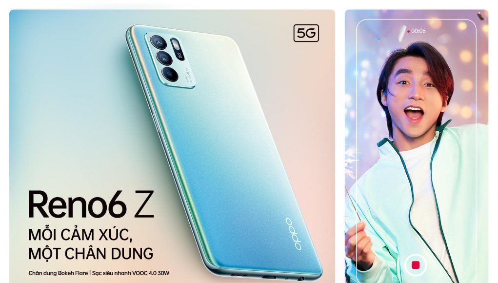 OPPO Reno6 Z 5G sẽ ra mắt ngày 21.7