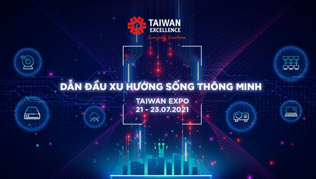 Taiwan Excellence tổ chức triển lãm 3D trực tuyến Taiwan Expo Vietnam 2021