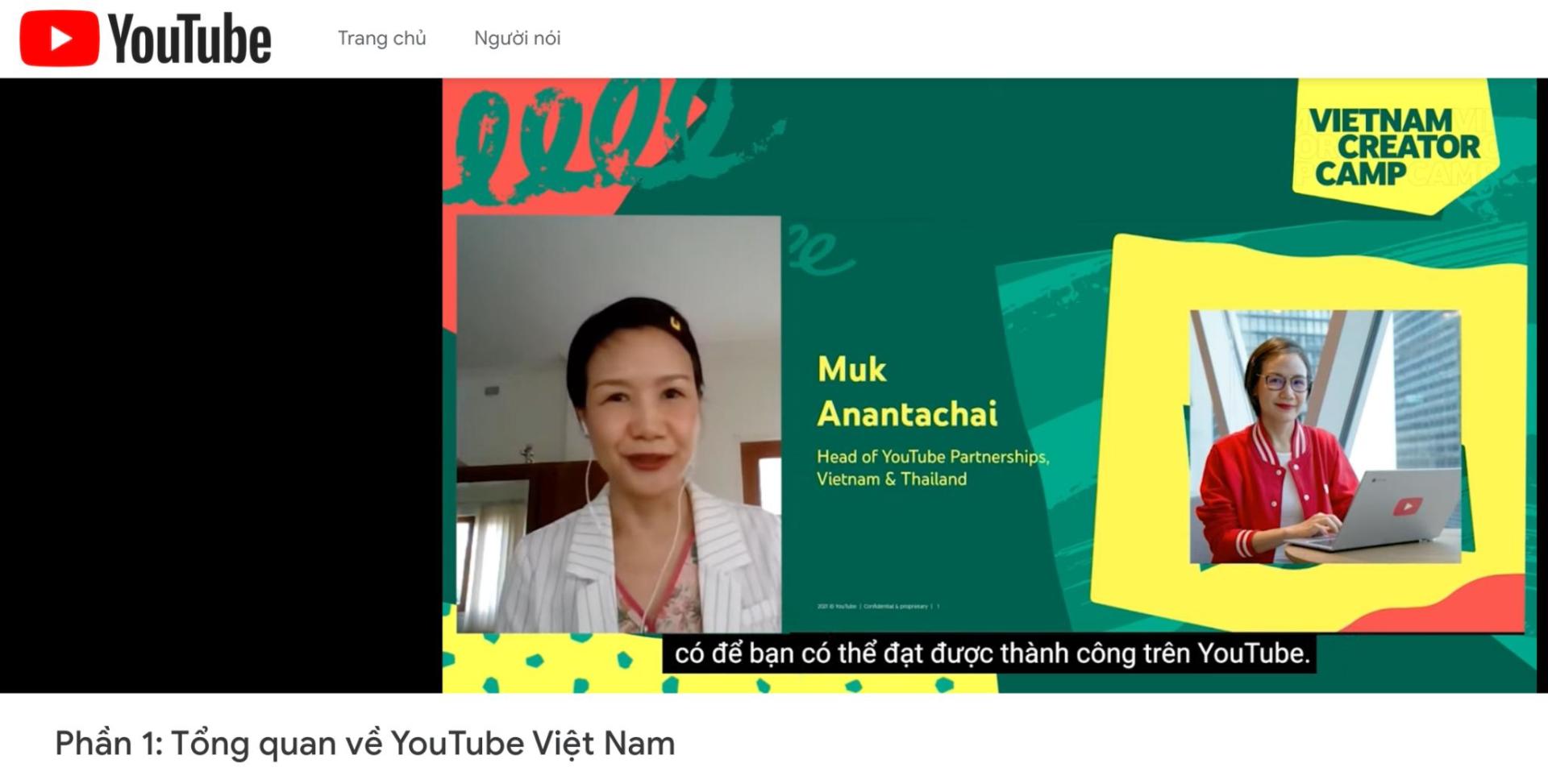 Sự kiện YouTube Creator Camp 2021 hỗ trợ cộng đồng nhà sáng tạo Việt Nam trong bối cảnh Covid-19