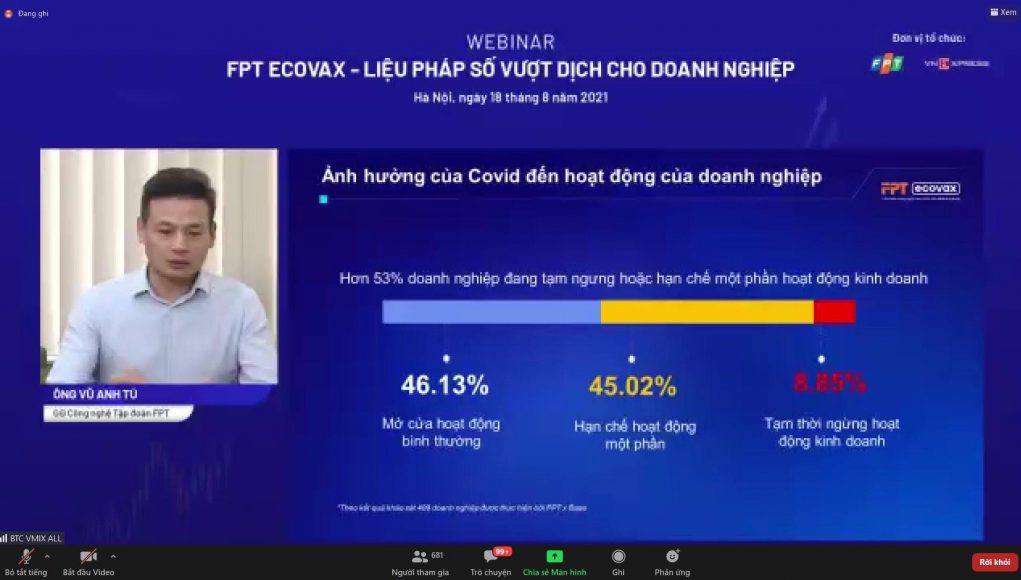 Vận hành, kinh doanh không gián đoạn với FPT eCovax