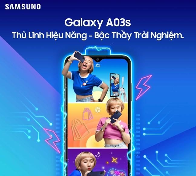 Mở bán Samsung Galaxy A03s, giá 3,7 triệu đồng