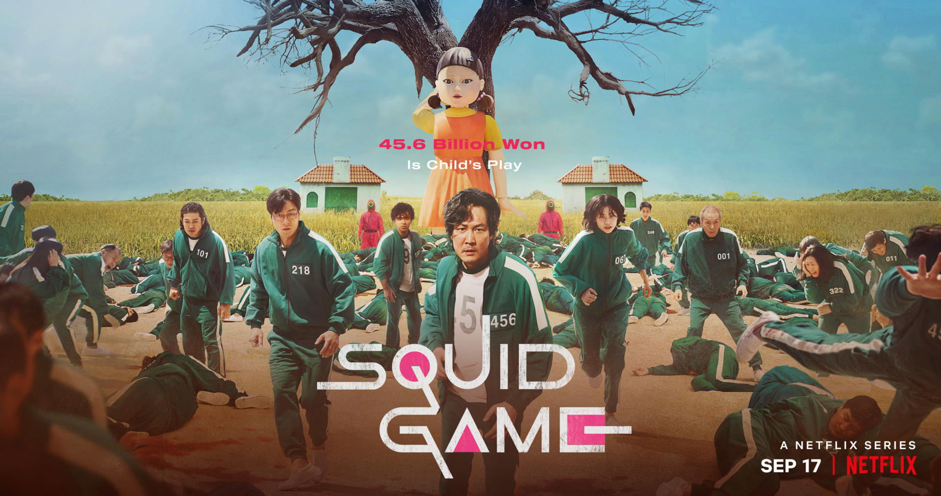 Poster và Trailer phim Trò chơi con mực (Squid Game) từ Netflix