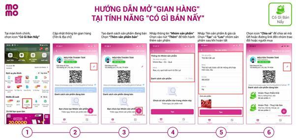 Ví MoMo giới thiệu tính năng 'Có Gì Bán Nấy'  