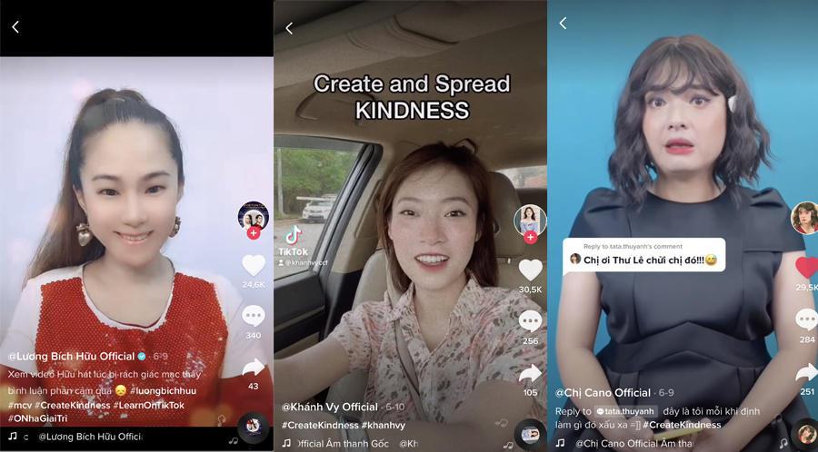 Cộng đồng sáng tạo video lan toả những điều tử tế trên TikTok