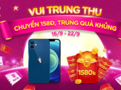 Trung thu chuyển 158đ qua MoMo, đón Sao nhận quà khủng iPhone 12