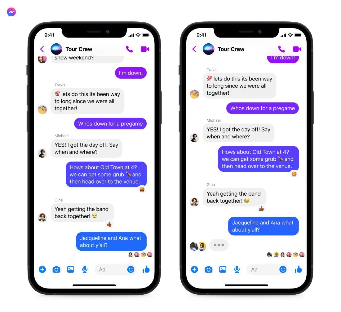 Messenger cập nhật loạt tính năng trải nghiệm trò chuyện nhóm