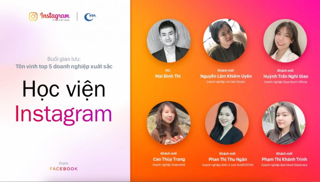 'Học viện Instagram' 2021 khép lại thành công, tạo động lực mới cho nhiều doanh nhân trẻ trên hành trình khởi nghiệp.