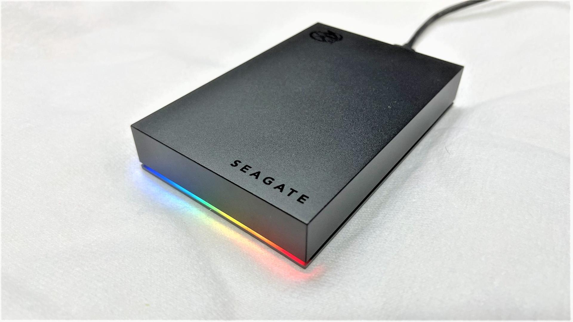 Seagate FireCuda Gaming Hard Drive RGB: Ổ cứng di động dung lượng cao cho game thủ