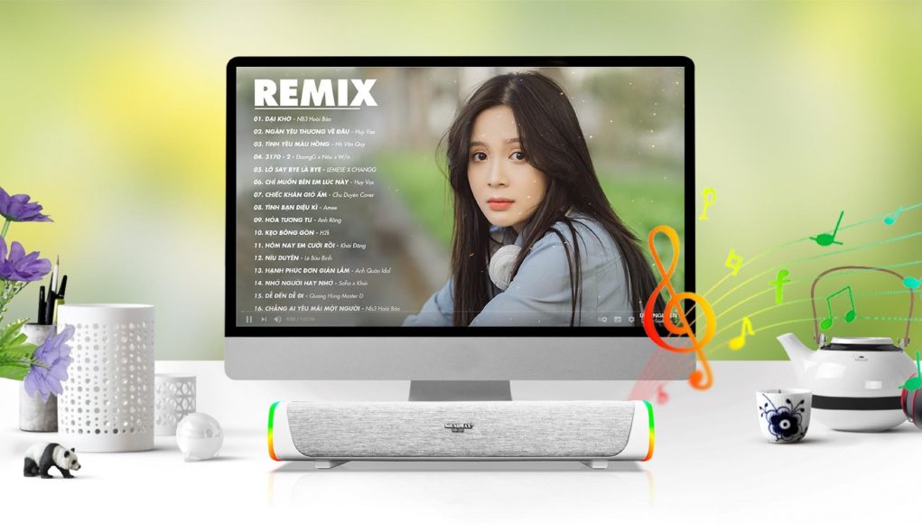 SoundMax SB-201: nâng tầm trải nghiệm Soundbar di động