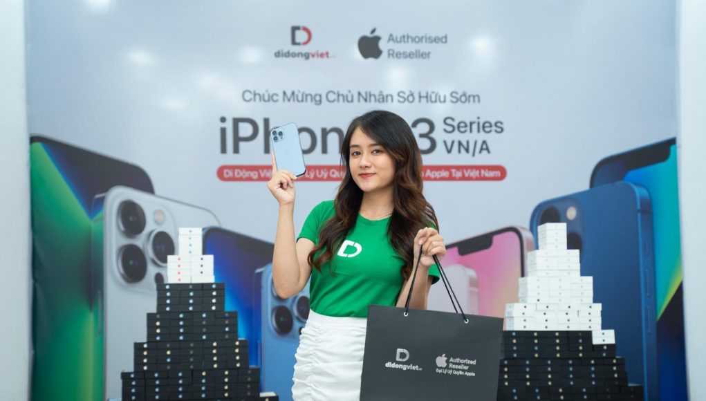 Di Động Việt đã chuẩn bị iPhone 13 series VN/A cho đêm mở bán 22.10