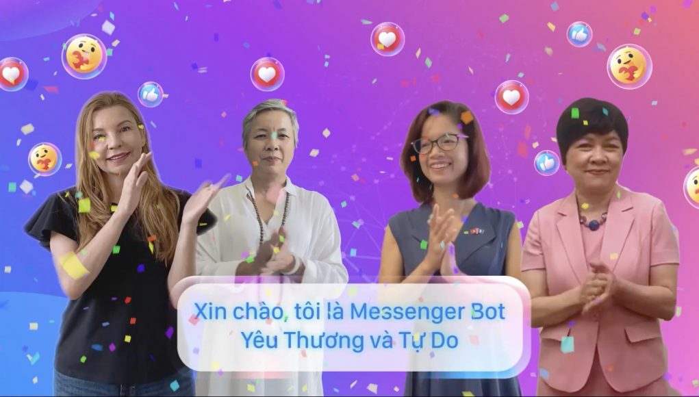 Ra mắt Messenger bot Yêu thương và Tự do