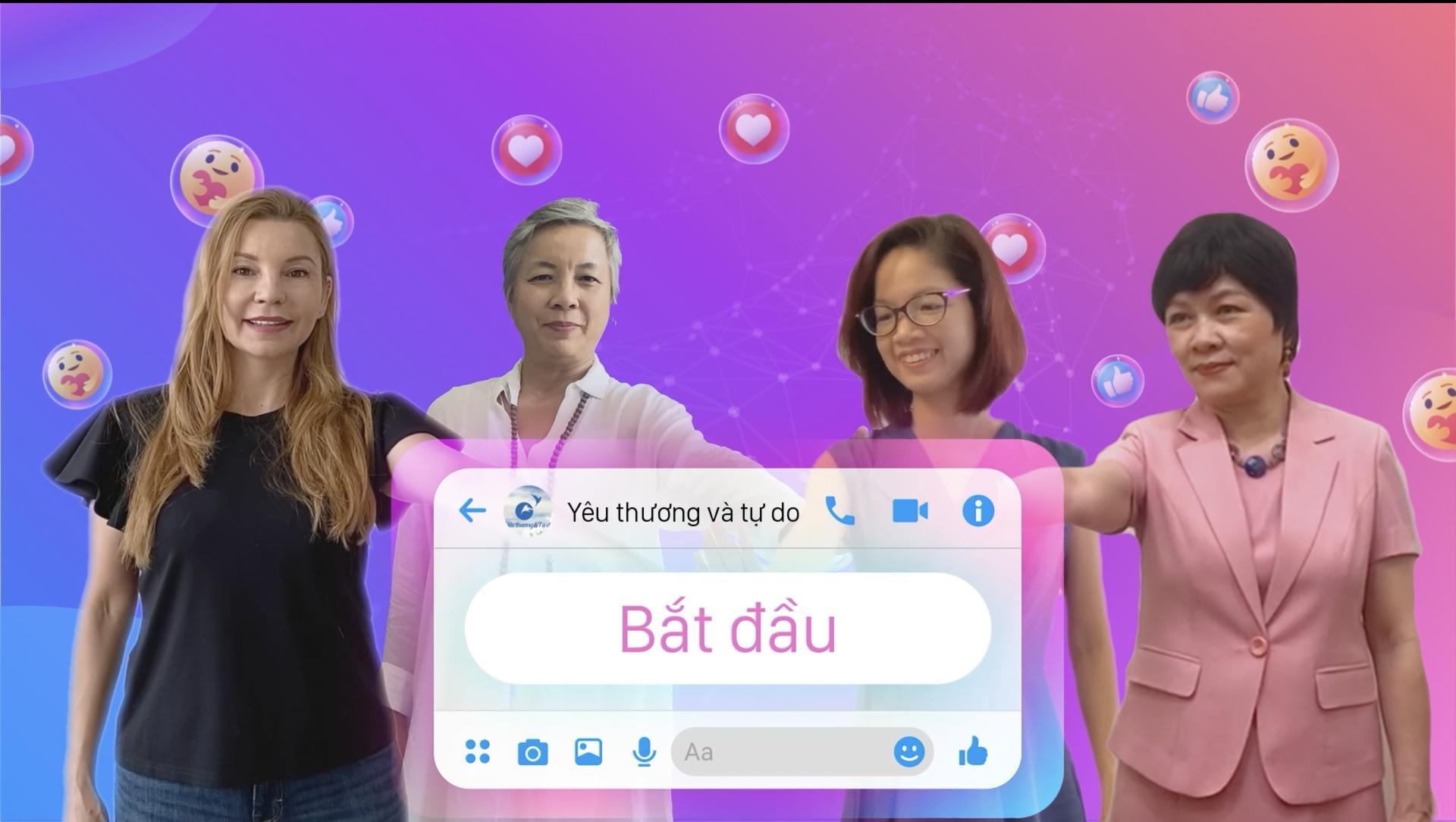 Ra mắt Messenger bot Yêu thương và Tự do