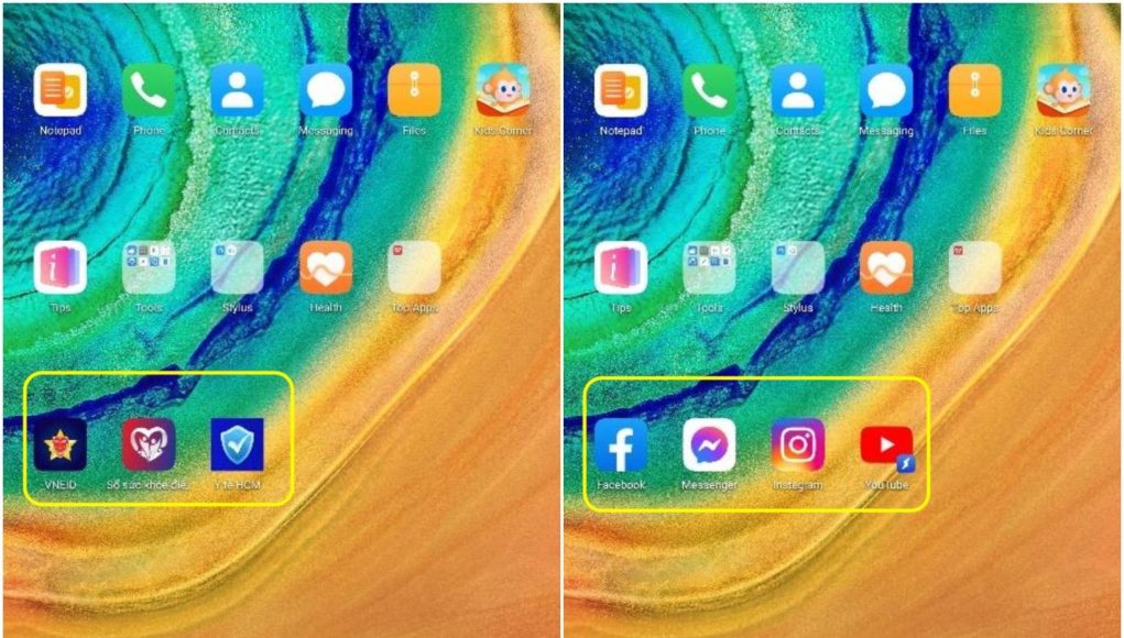 Cách cài các ứng dụng phổ biến cho tablet Huawei