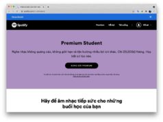 Ra mắt gói Spotify Premium cho Sinh viên, giá 29.500 VND/tháng