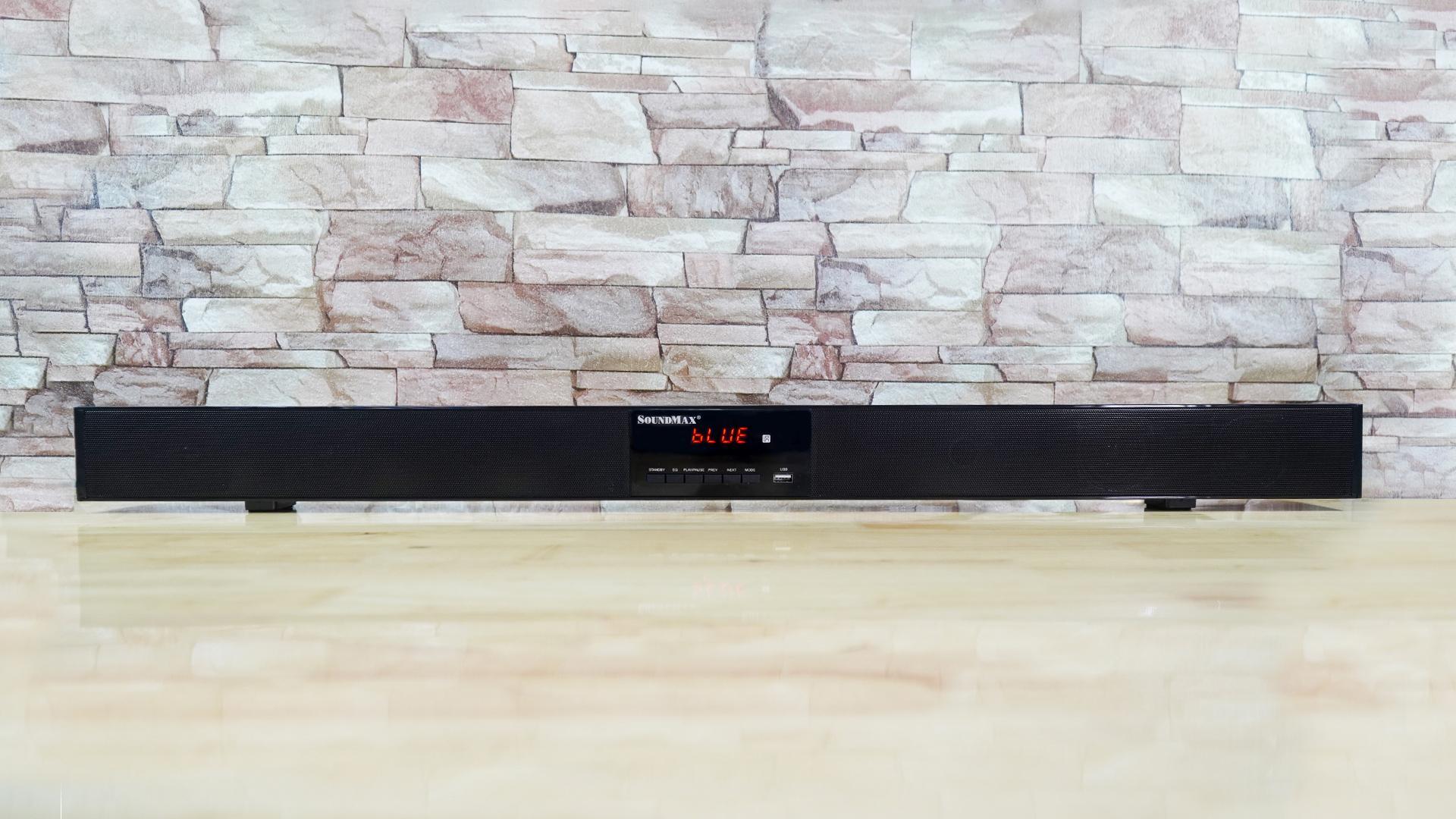 Loa soundbar SoundMax SB-212: “cân” tốt mọi loại hình giải trí