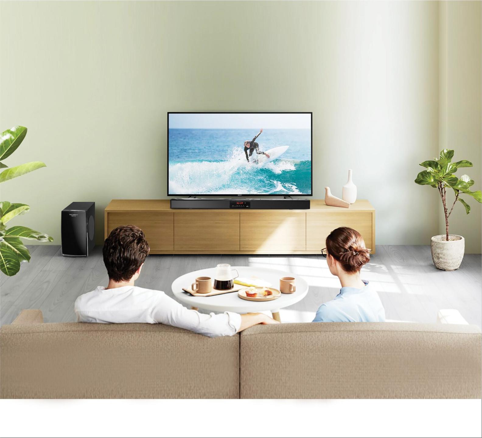 Loa soundbar SoundMax SB-212: “cân” tốt mọi loại hình giải trí