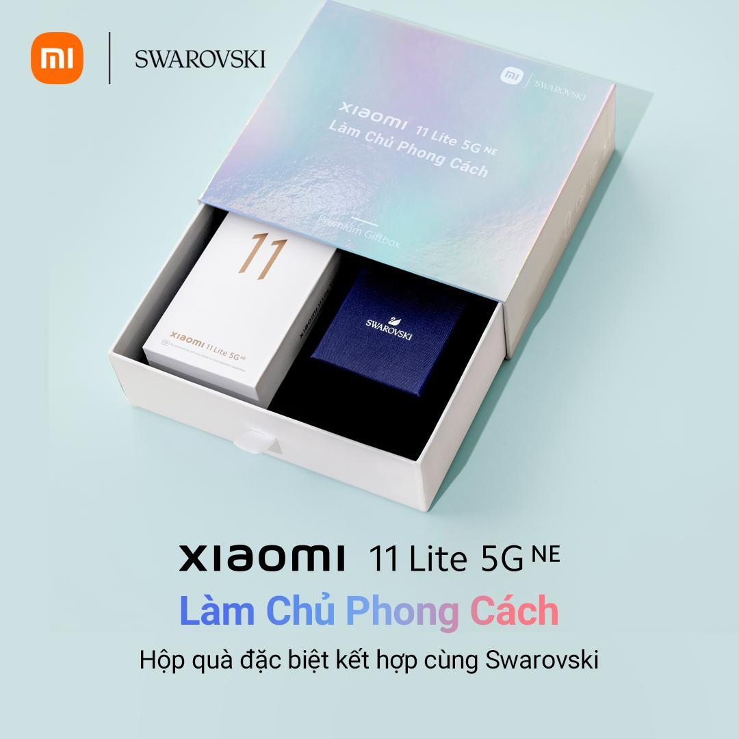 Ra mắt Xiaomi 11 Lite 5G NE bản đặc biệt, hợp tác cùng Swarovski