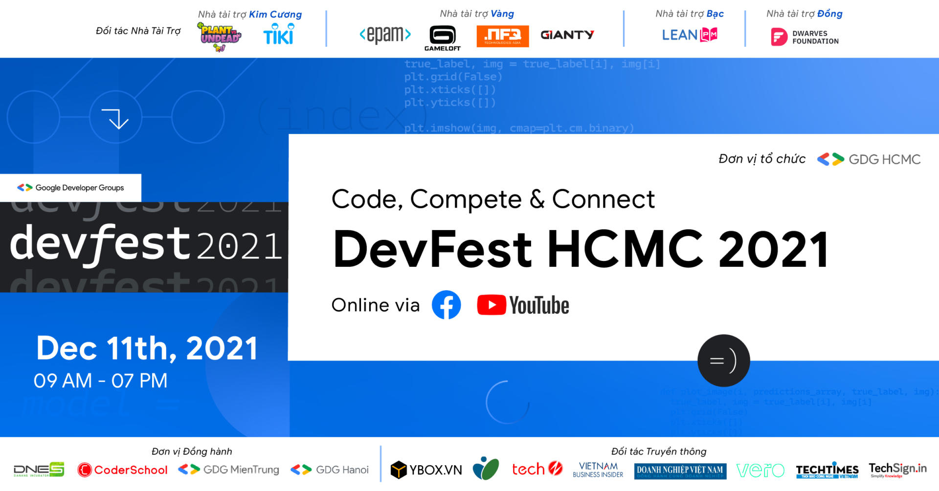 Những con số bí ẩn xoay quanh kì hội GDG DevFest HCMC 2021