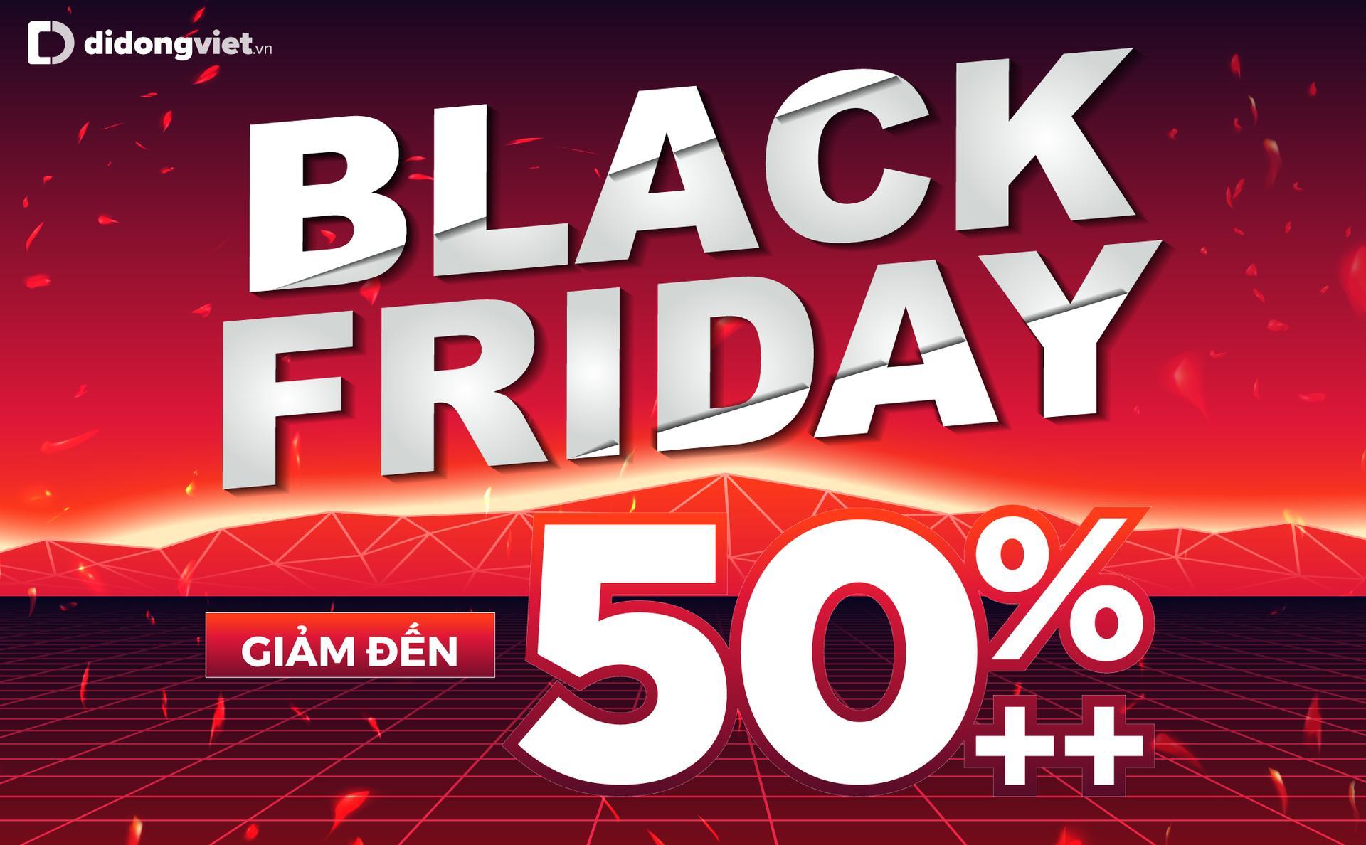 Di Động Việt giảm giá nhiều sản phẩm hơn 50% dịp Black Friday