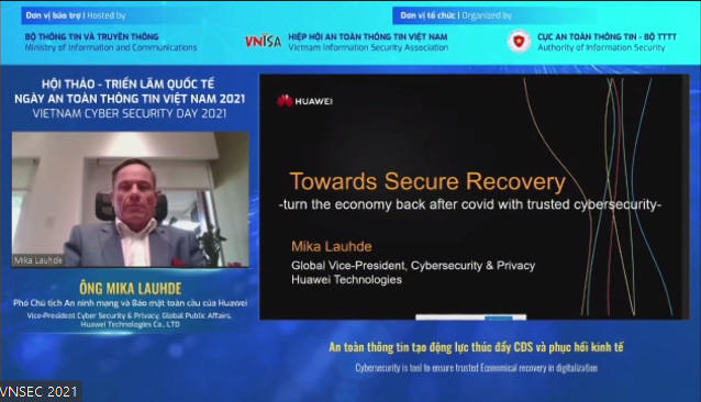Huawei: An ninh mạng là công cụ đáng tin cậy bảo đảm sự phục hồi kinh tế trong quá trình số hoá