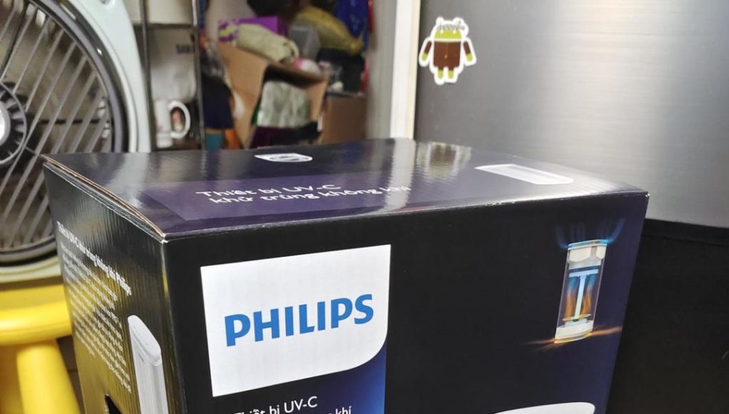 Cận cảnh máy khử trùng không khí Philips dùng tia UVC