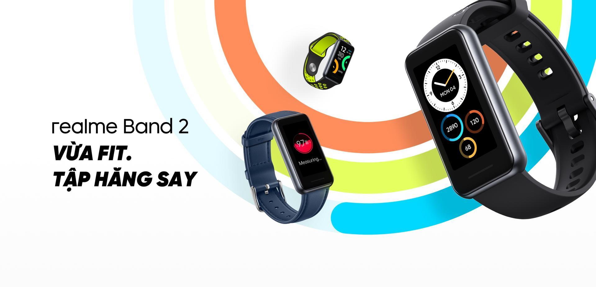 Realme ra mắt 2 smartphone và 1 smartband, giá dưới 5 triệu đồng