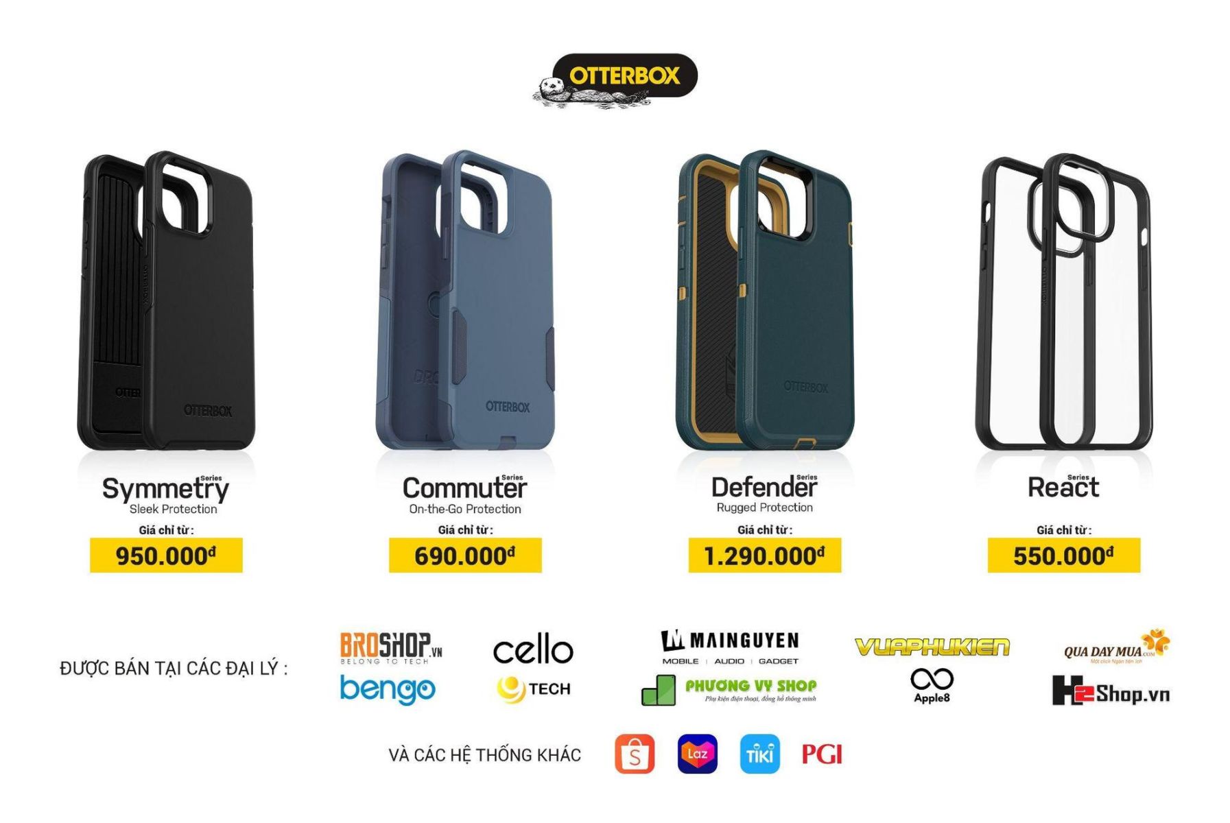 OtterBox chính thức có mặt tại Việt Nam