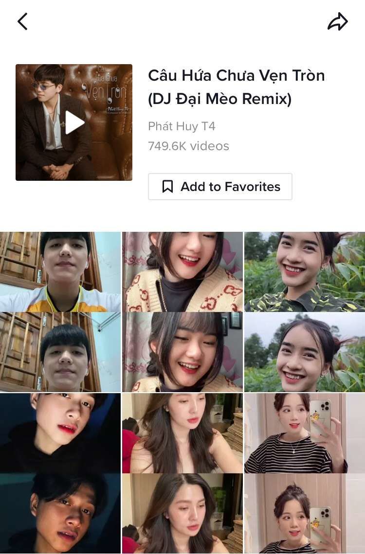 Những xu hướng hàng đầu tháng 11.2021 trên TikTok