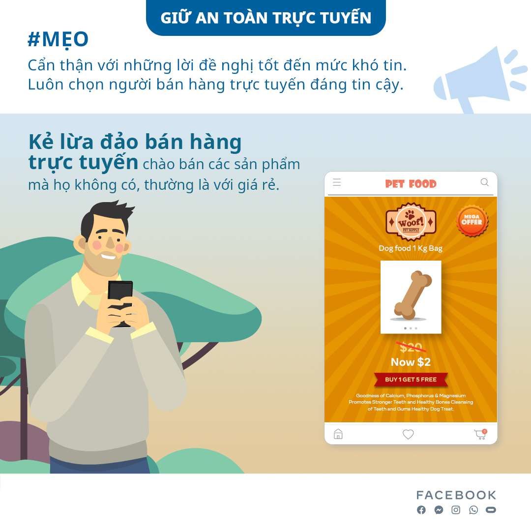 Meta tung chuỗi video phòng chống lừa đảo, cung cấp cho người dùng Việt các cách bảo vệ bản thân trên môi trường trực tuyến