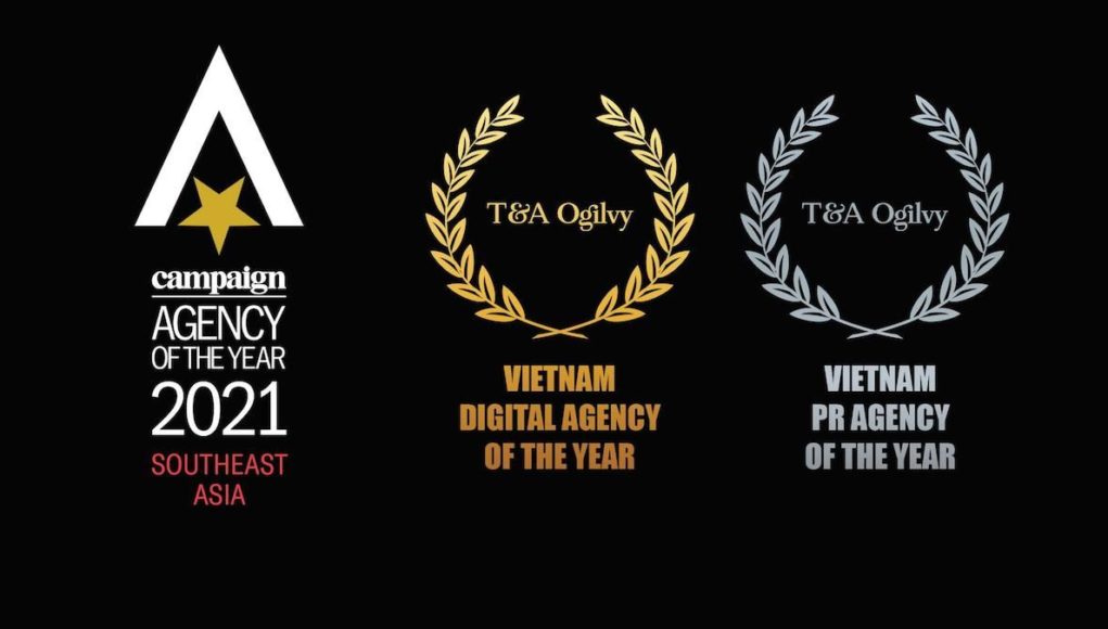 T&A Ogilvy thắng lớn tại lễ trao giải 'Agency Of The Year 2021'