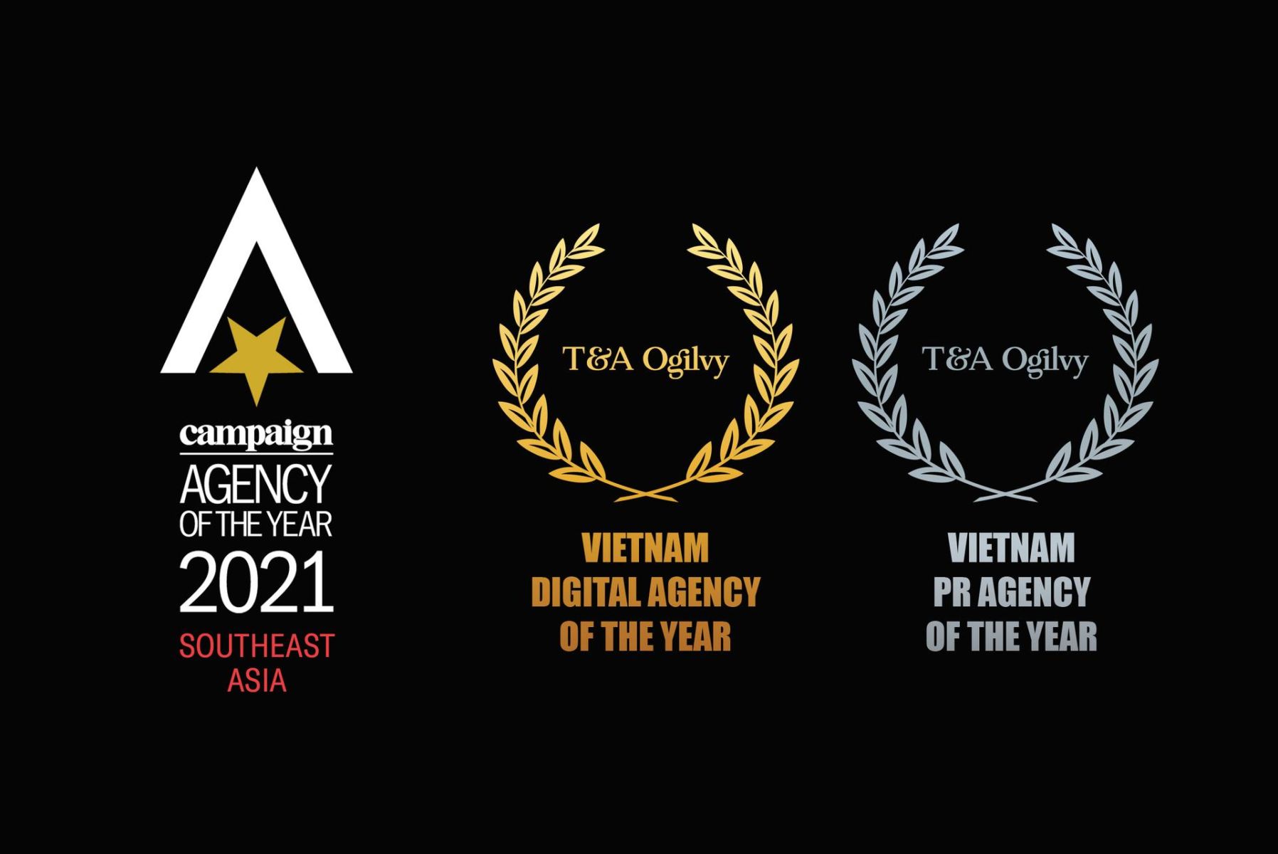 T&A Ogilvy thắng lớn tại lễ trao giải 'Agency Of The Year 2021'