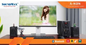 SoundMax A-828: loa 2.1 nhỏ gọn, bình dân nhưng hiện đại