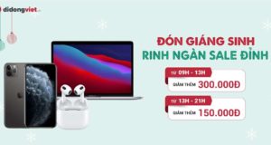 Nhiều điện thoại, tablet, phụ kiện công nghệ giảm đến 54% dịp đón Giáng sinh