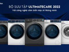 Electrolux ra mắt máy giặt UltimateCare mới