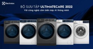 Electrolux ra mắt máy giặt UltimateCare mới