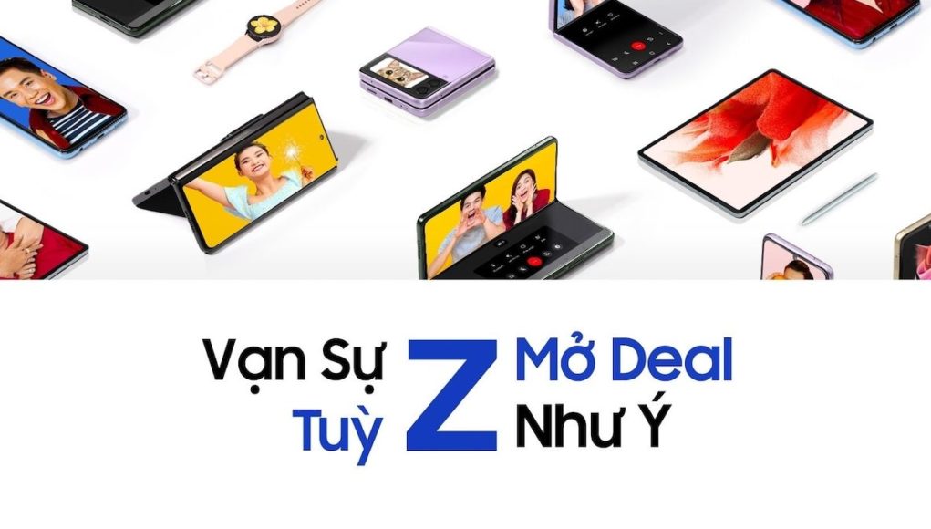 Samsung đón Tết 2022 tưng bừng với Chương Trình ưu đãi 'Vạn Sự Tùy Z, Mở Deal Như Ý'