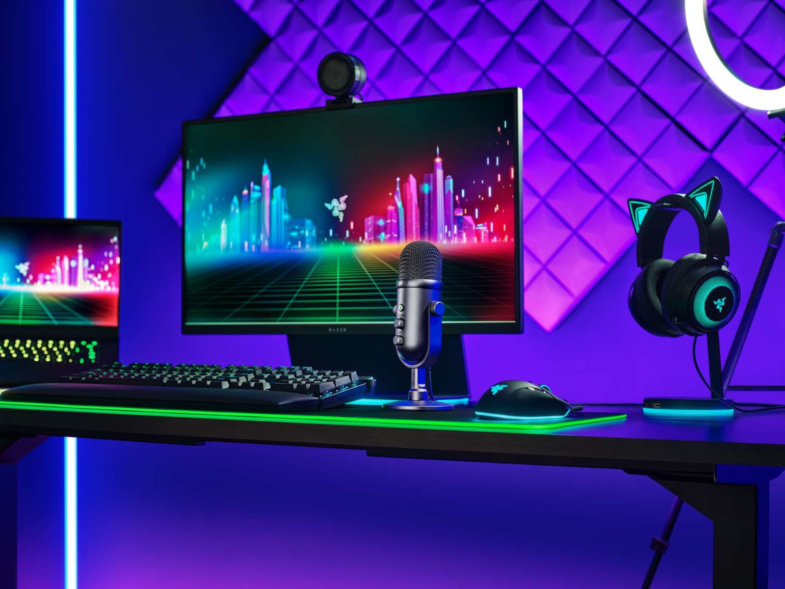 Microphone Razer Seiren V2 Pro ra mắt, dành cho mọi streamer