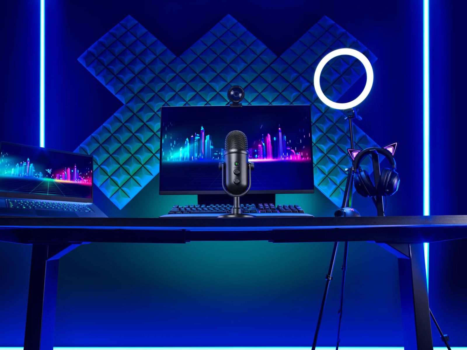 Microphone Razer Seiren V2 Pro ra mắt, dành cho mọi streamer