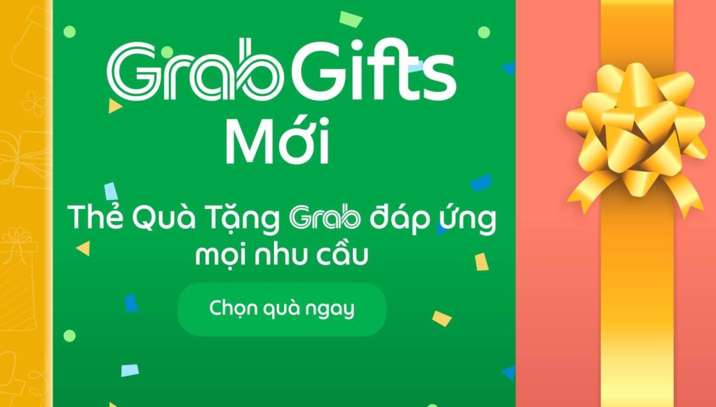 Grab ra mắt thẻ quà tặng GrabGifts