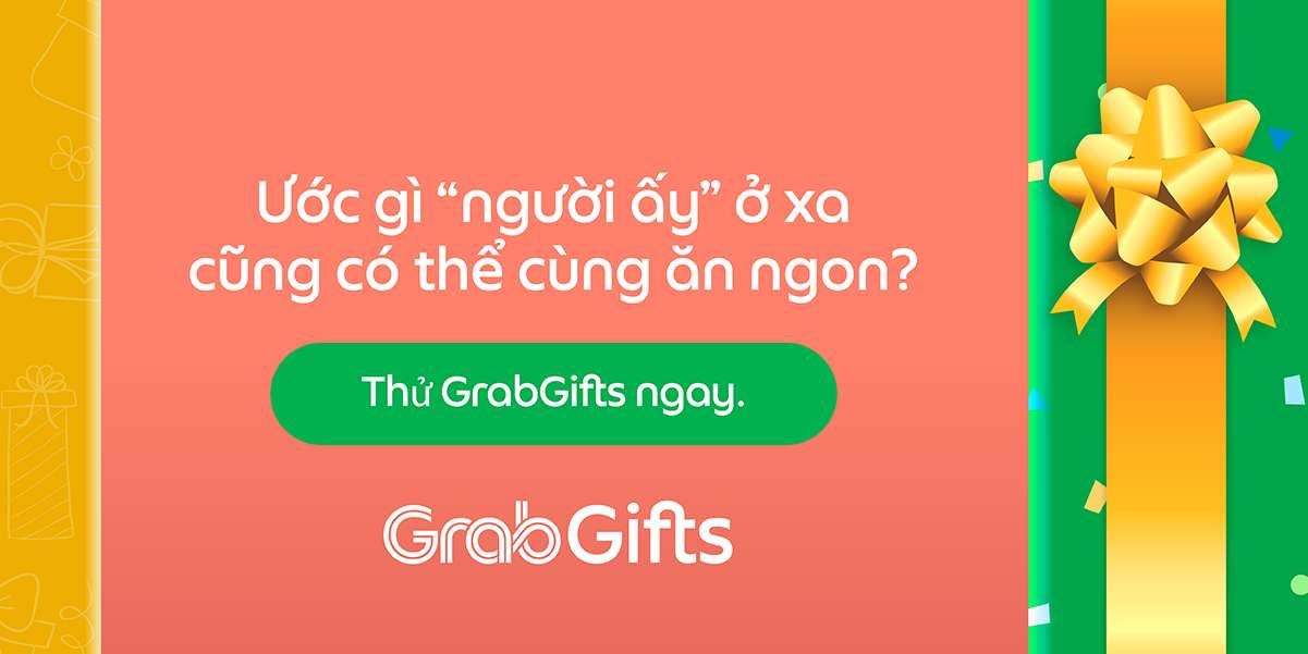 Grab ra mắt thẻ quà tặng GrabGifts