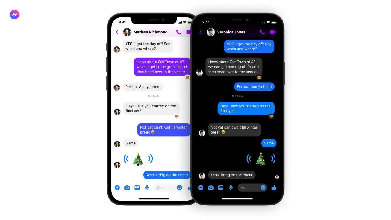 Cùng người thân yêu chào đón mùa lễ hội với những tính năng mới trên Messenger