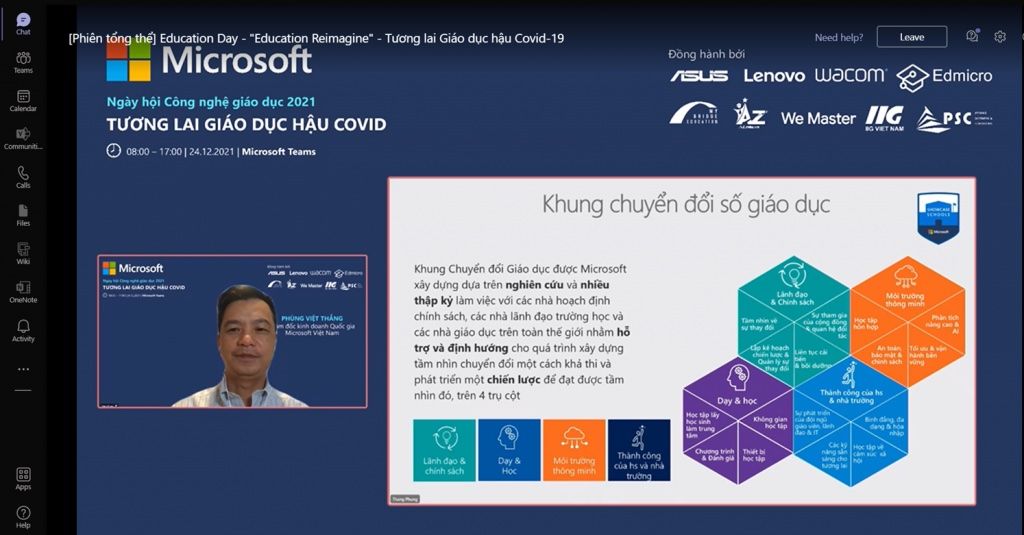 Ngày hội Công nghệ Giáo dục 2021 – Tương lai Giáo dục hậu Covid