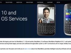 Các thiết bị dùng BlackBerry OS sẽ chết từ 4.1.2022