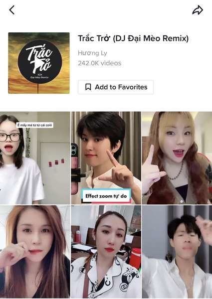 Những xu hướng hàng đầu tháng 12.2021 trên TikTok