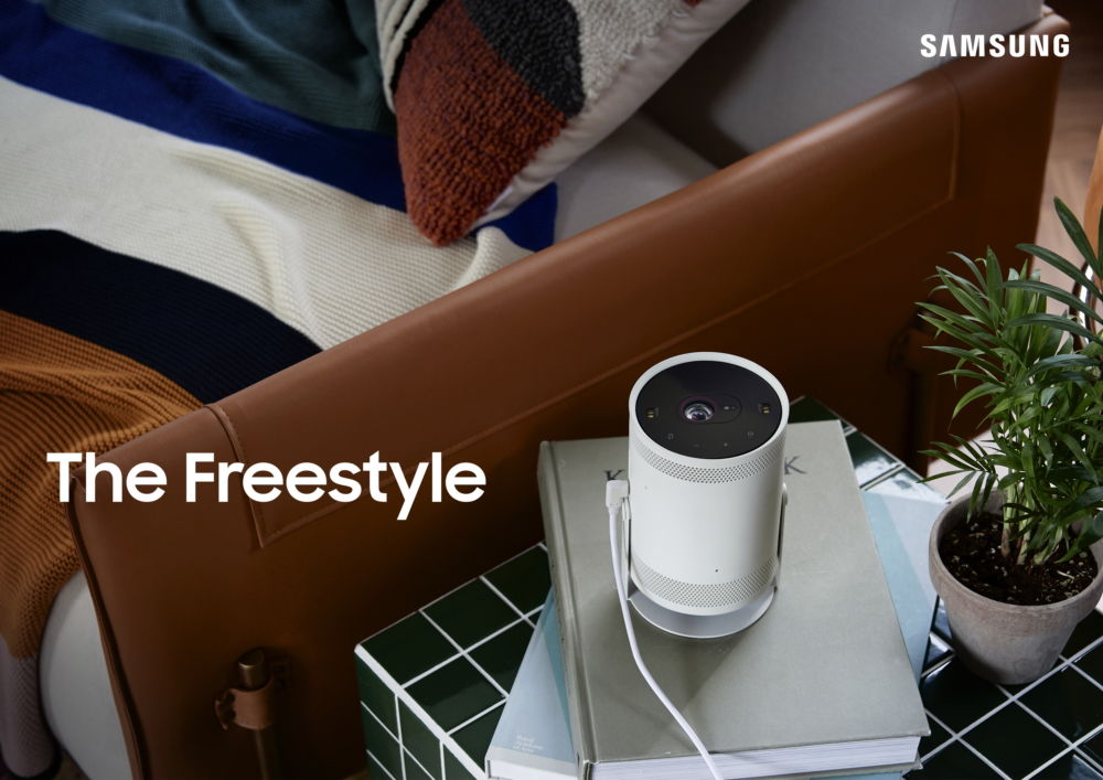 Samsung ra mắt The Freestyle, máy chiếu 100 inch bỏ túi