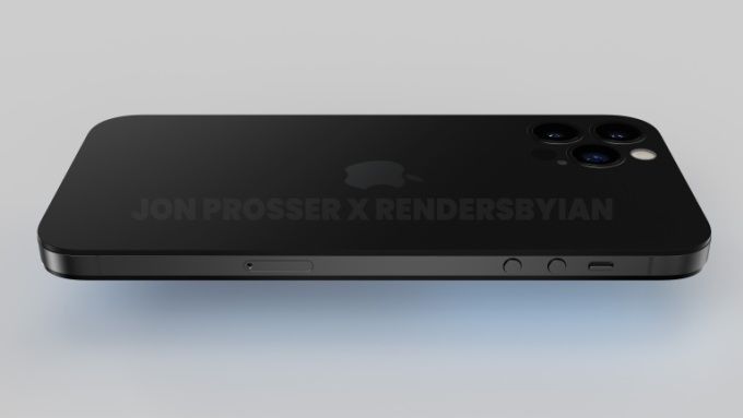 Kiểu dáng iPhone 14 qua hinh dung của Jon Prosser. Ảnh: Jon Prosser