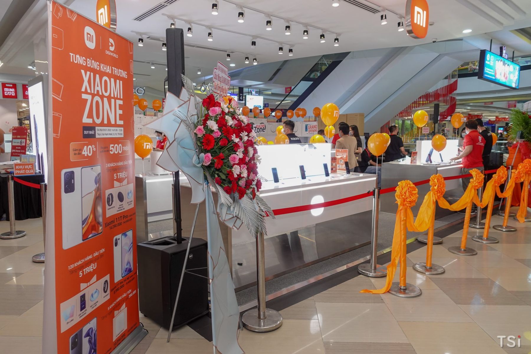 Digiworld khai trương Xiaomi Zone tại Vạn Hạnh Mall