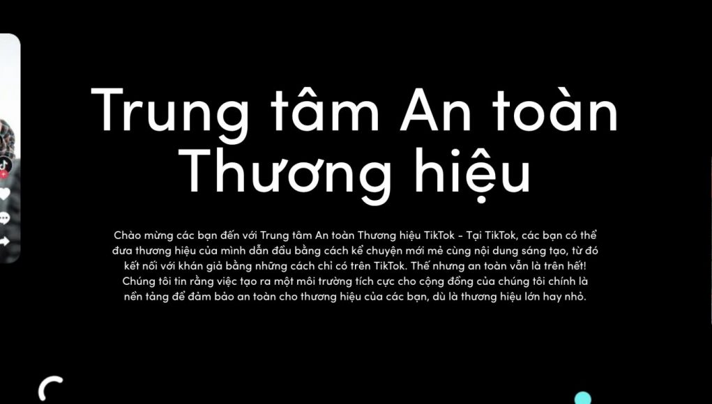 TikTok ra mắt Trung tâm An toàn Thương hiệu